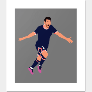 Lionel Messi 30 PSG Posters and Art